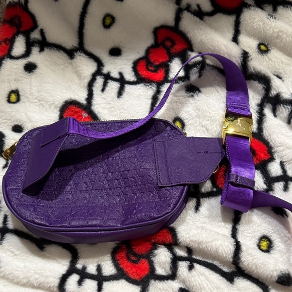 Jeffree Star Purple Crossbody Bag with Star Accent - Picture 6 of 7
